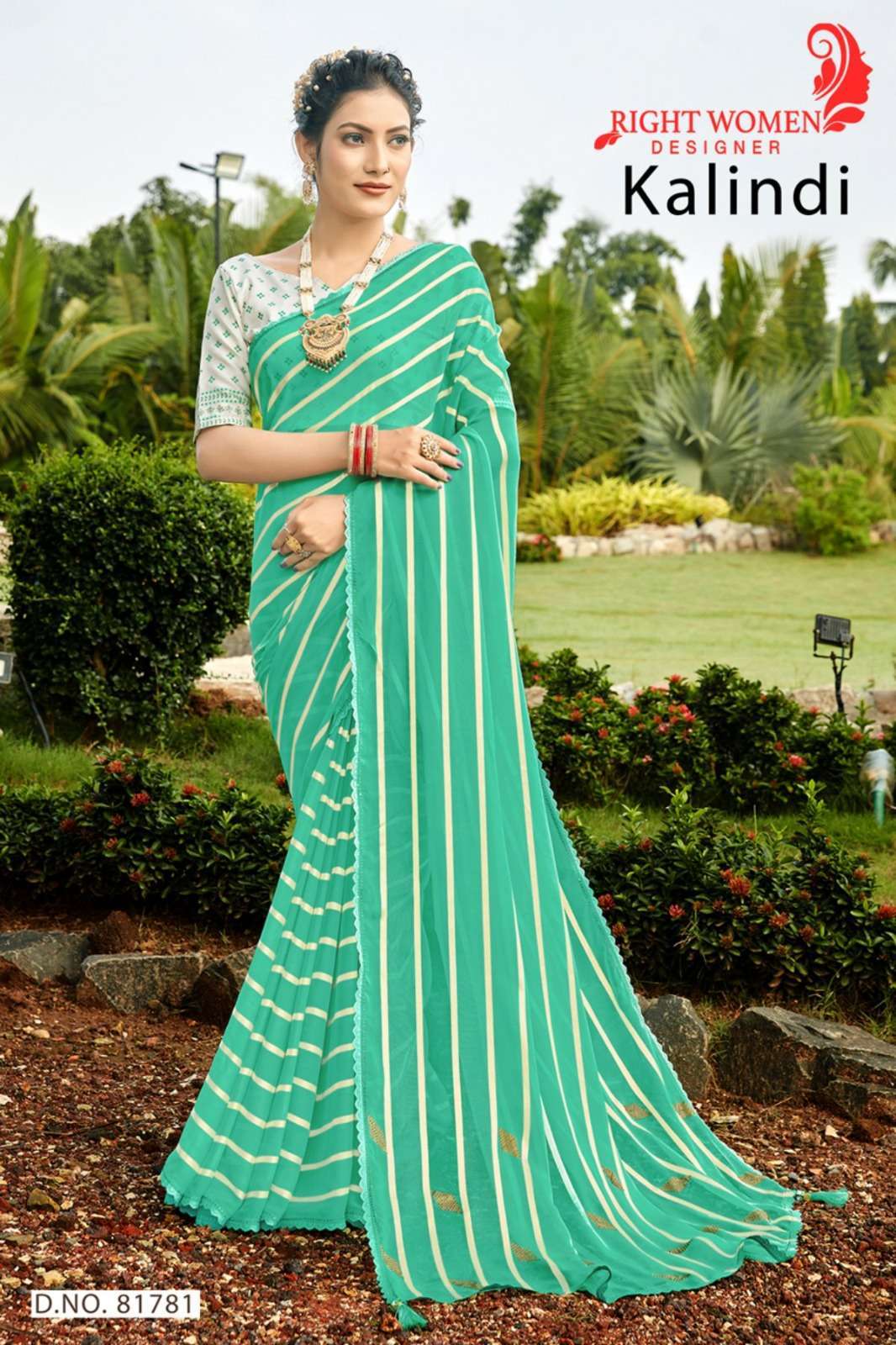 right women kalindi series 81781-81784 P.c Ruby Two tone patta saree