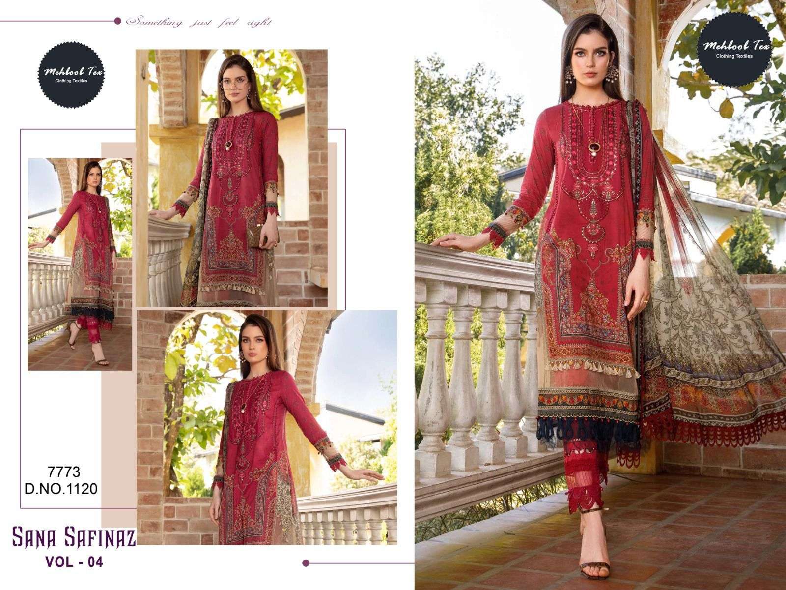 sana safinaz vol 4 designer pure cotton suit 