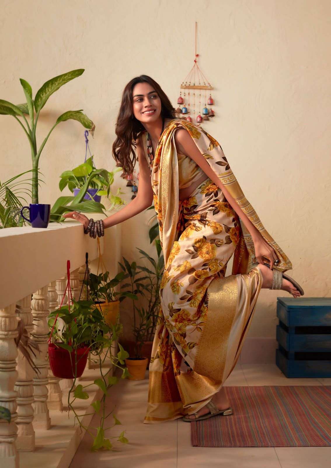 sr roajana designer soft silk saree