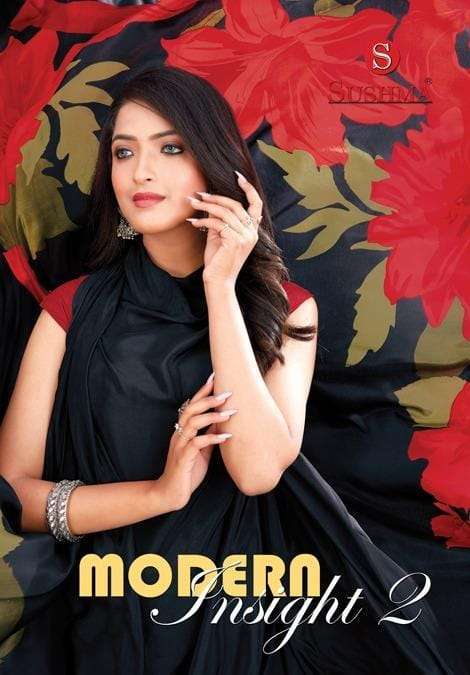 sushma modern insight vol 2 crape silk saree