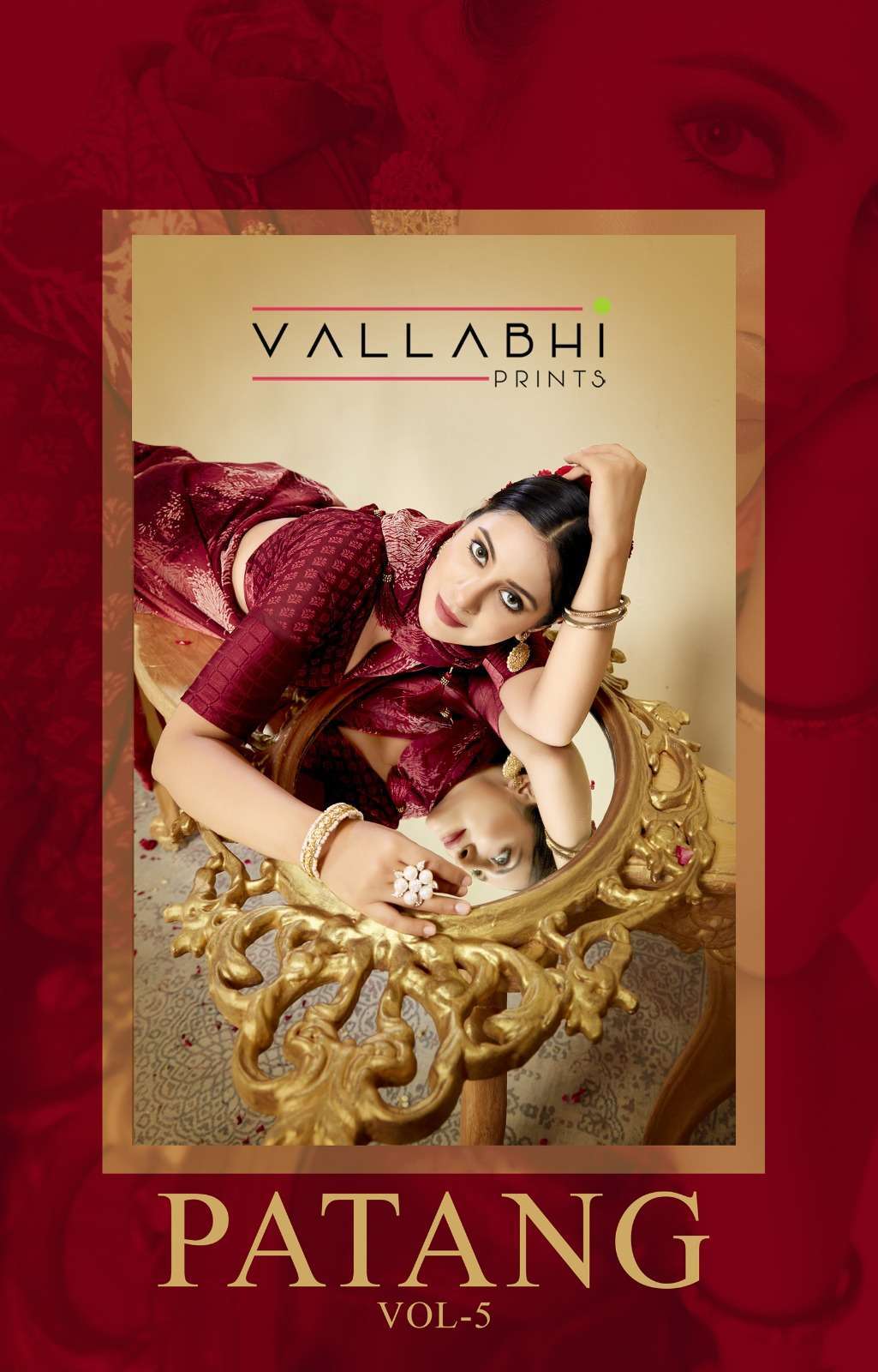 vallabhi patang vol 5 series 37625-37630 Georgette saree