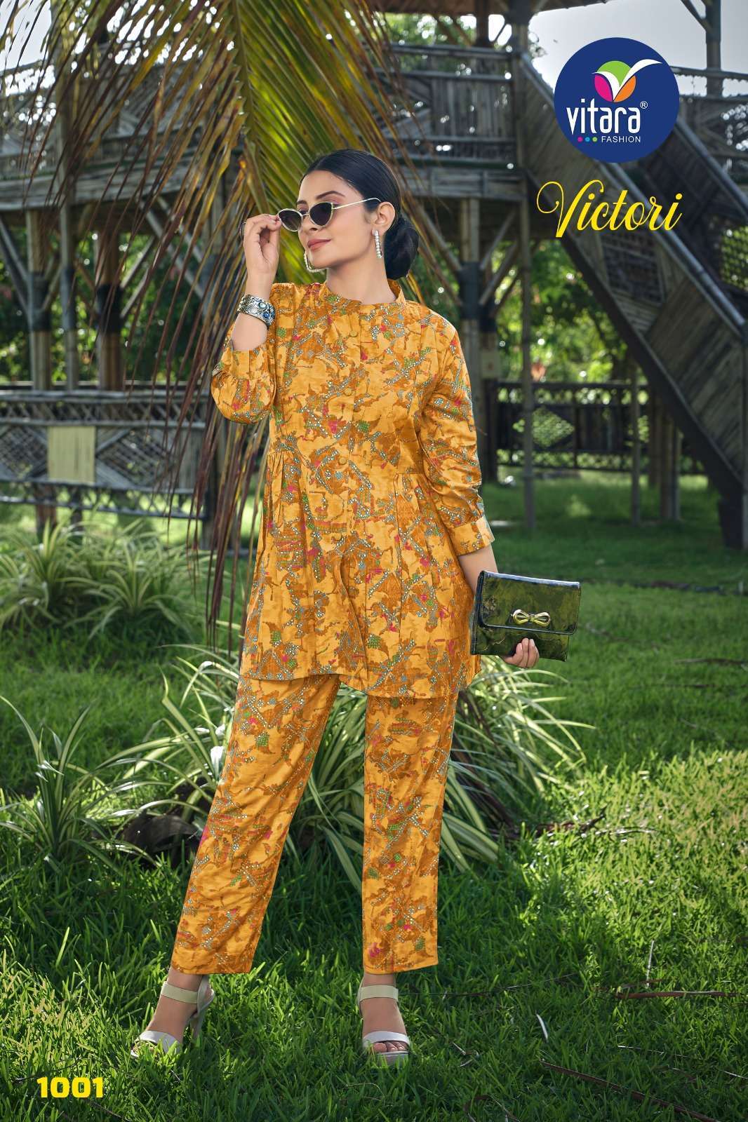 vitara fashion victori pure viscos modal prints co ord sets