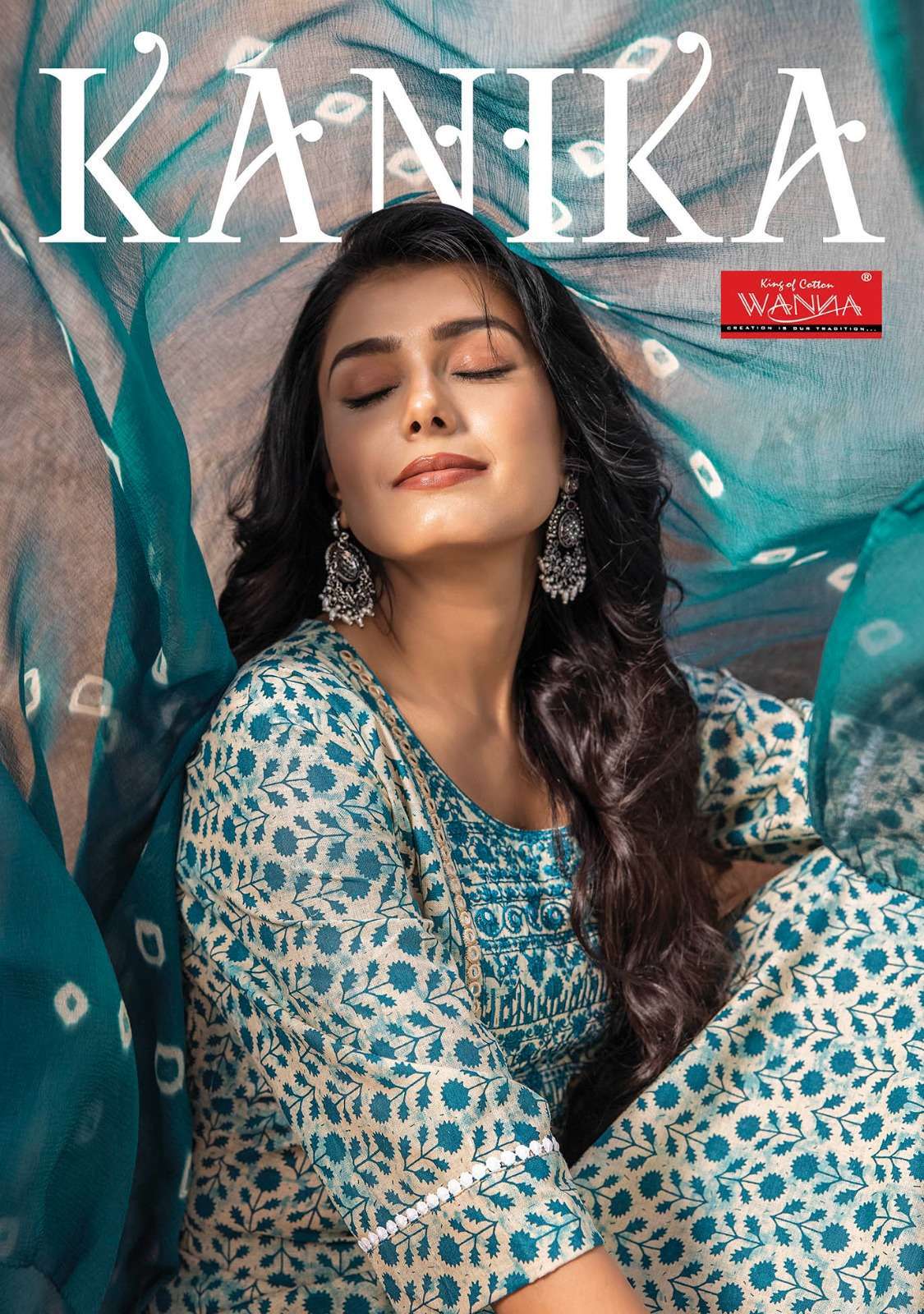 wanna kanika series 101-107 Pure Cotton Cambric readymade suit 
