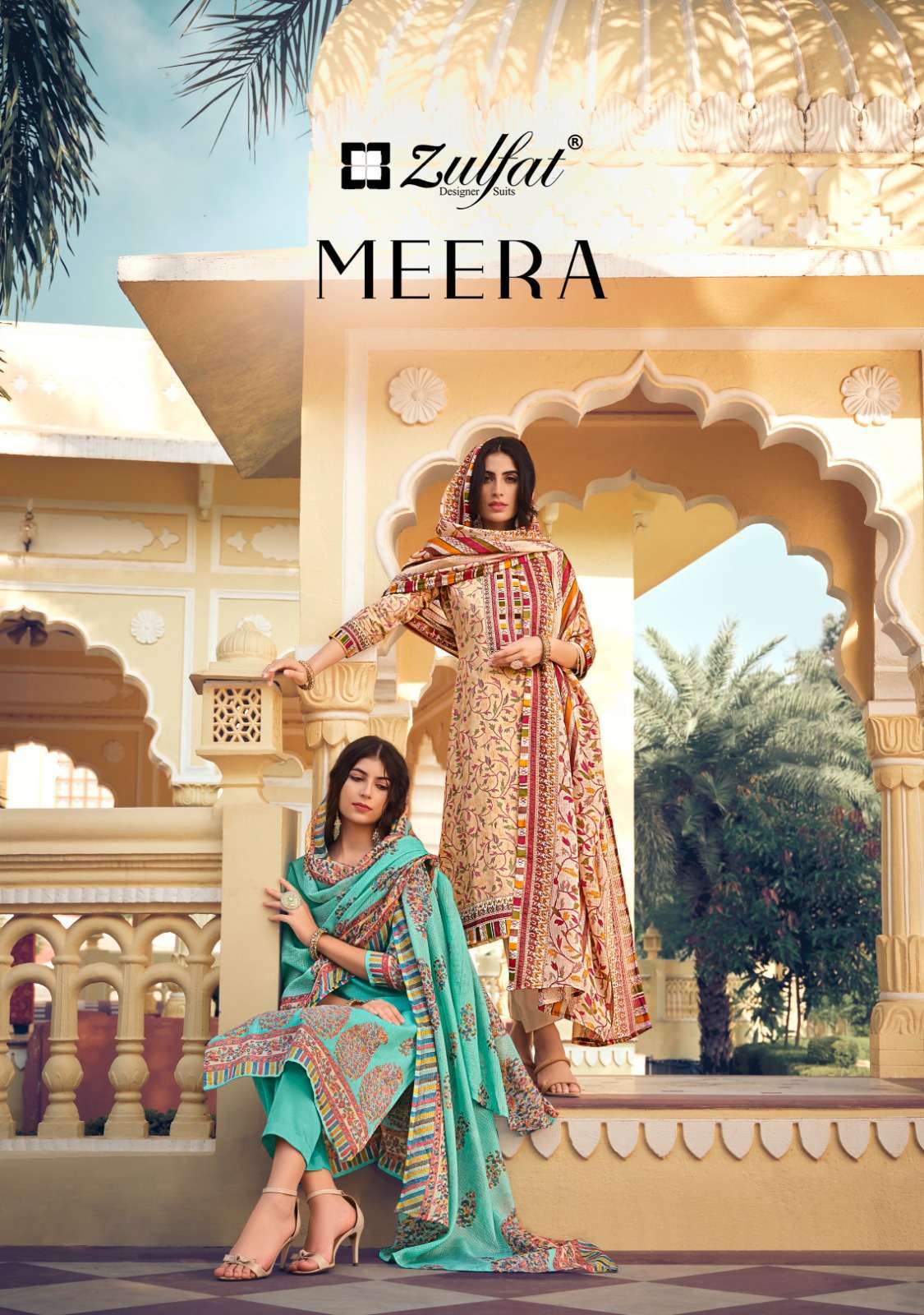 zulfat meera series 516001-516010  Pure Cotton suit