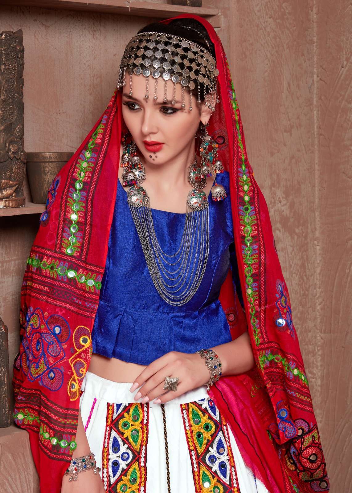 aawiya rajwadi 2 series 8008 twill lehenga