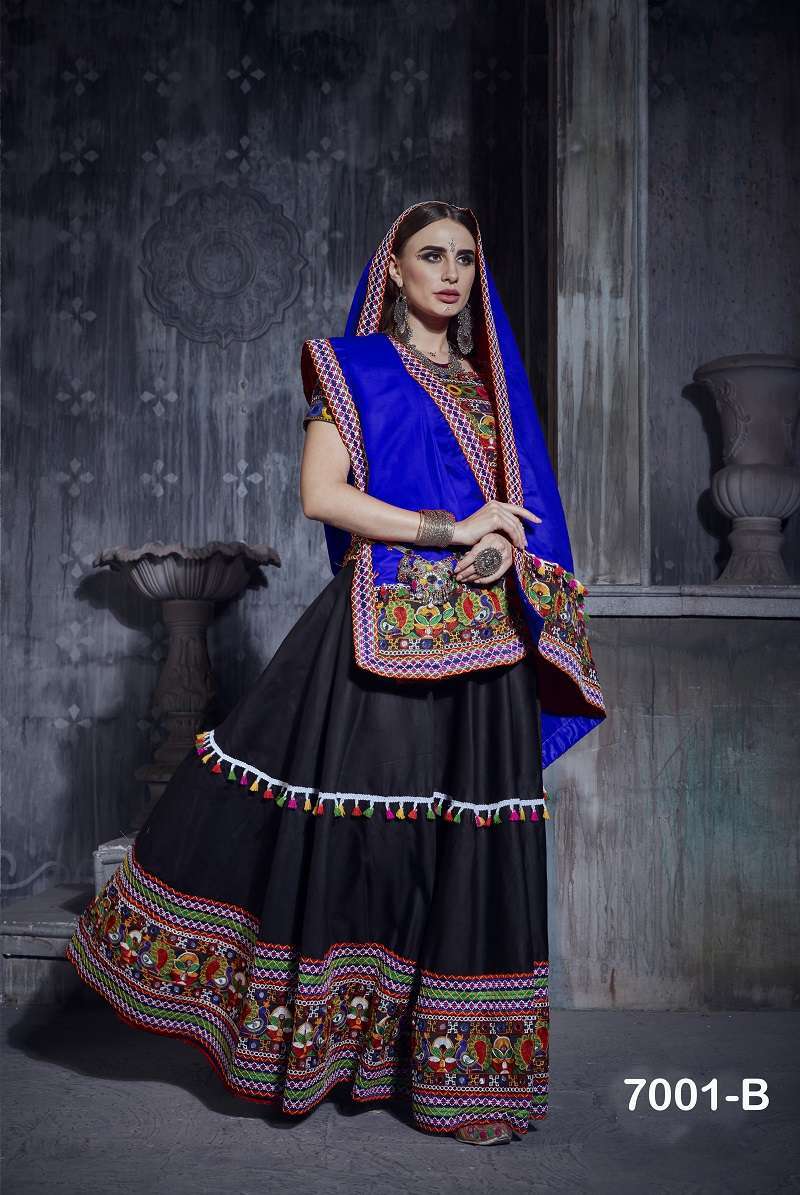 aawiya rajwadi vol 1 7001 art silk lehenga
