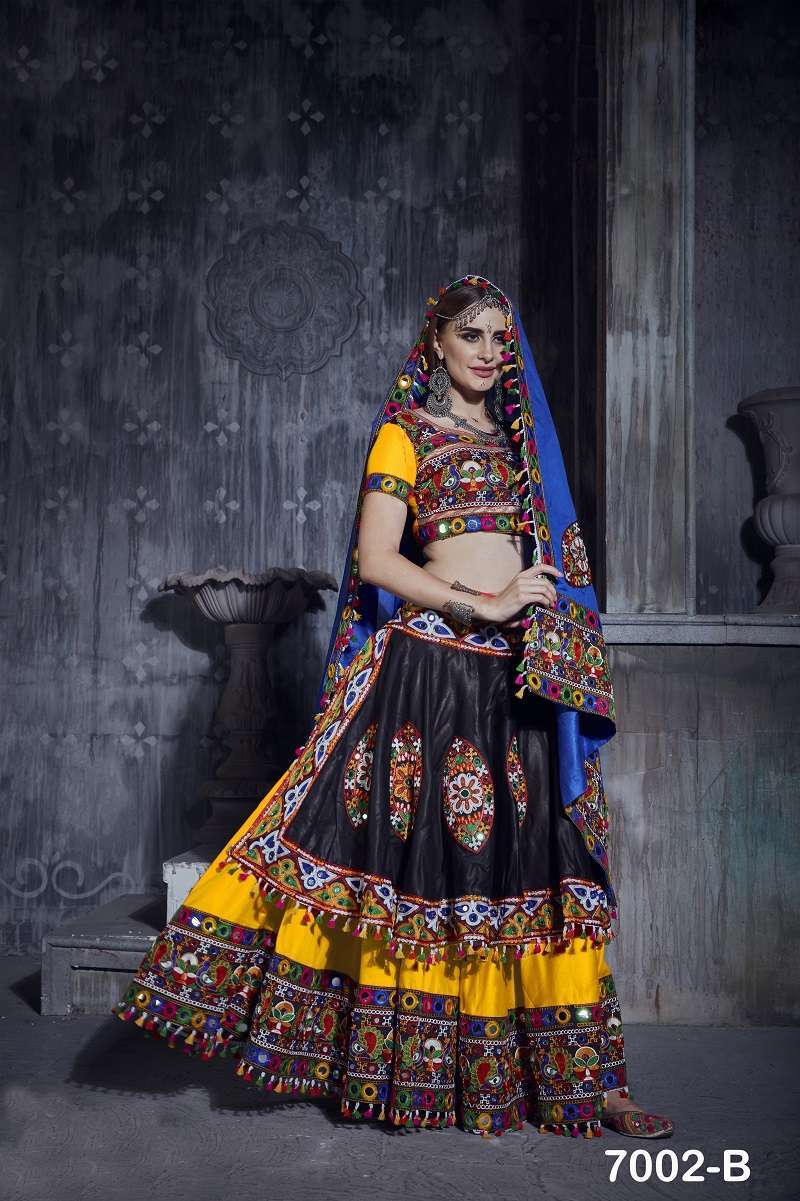 aawiya rajwadi vol 1 7002  art silk lehenga