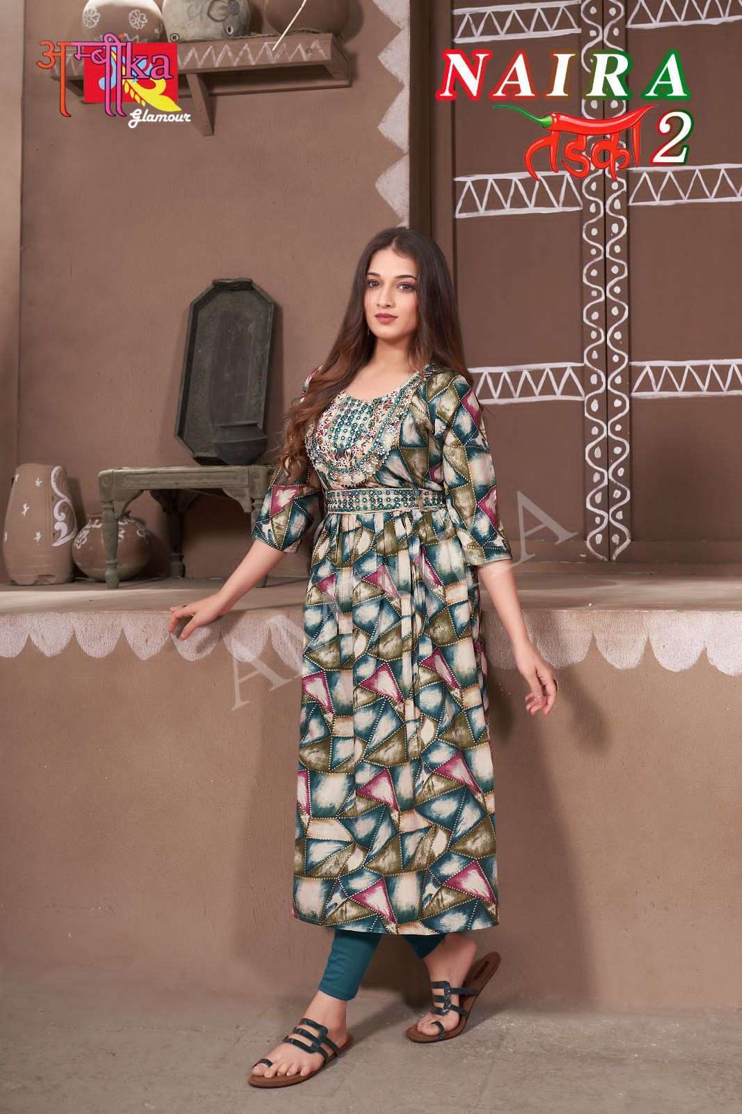 ambika kurtis naira tadka vol 2 rayon kurti