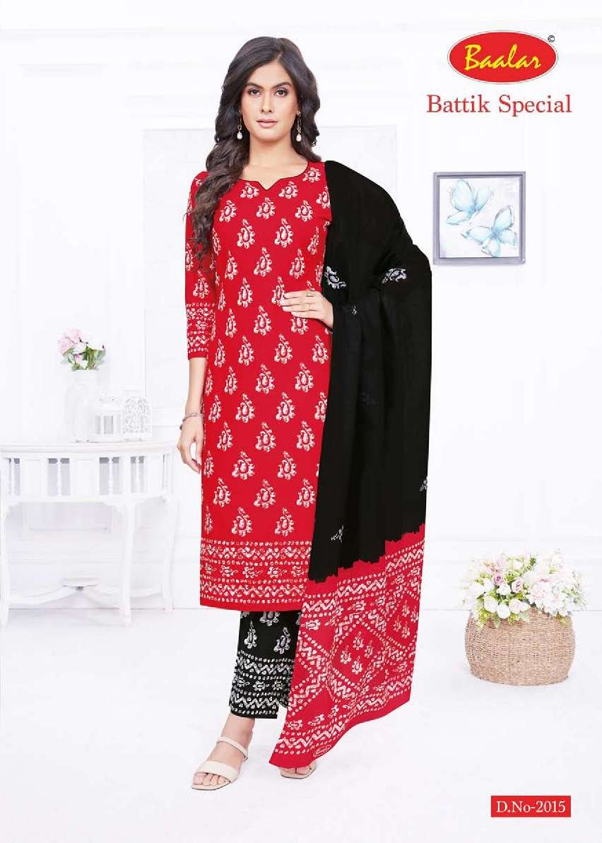 Baalar Battik Special Pent Vol-2 series 2007-2018 Pure Cotton suit