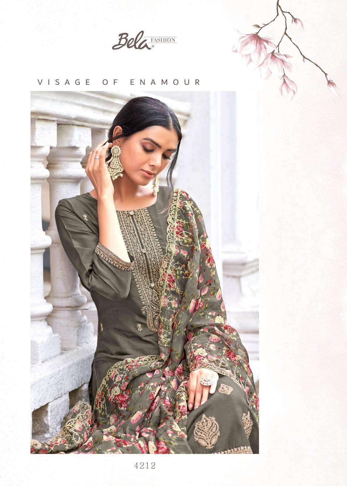 bela fashion almora vol 2 series 4212-4218 viscose russian silk suit 