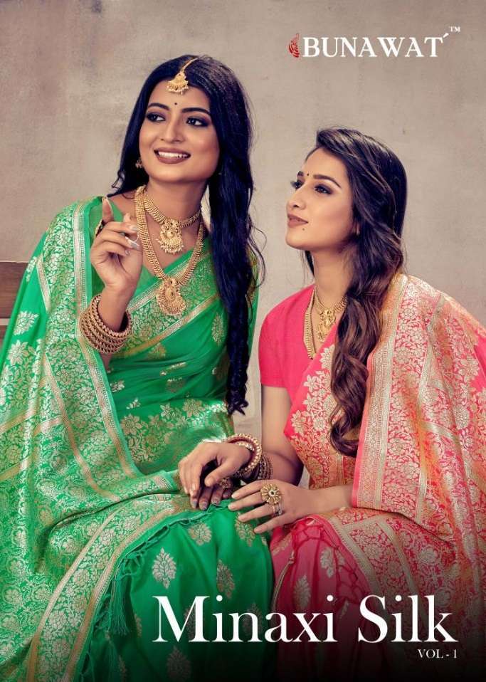 bunawat minaxi silk vol 1 series 14507-14512 Banarasi Soft Silk saree