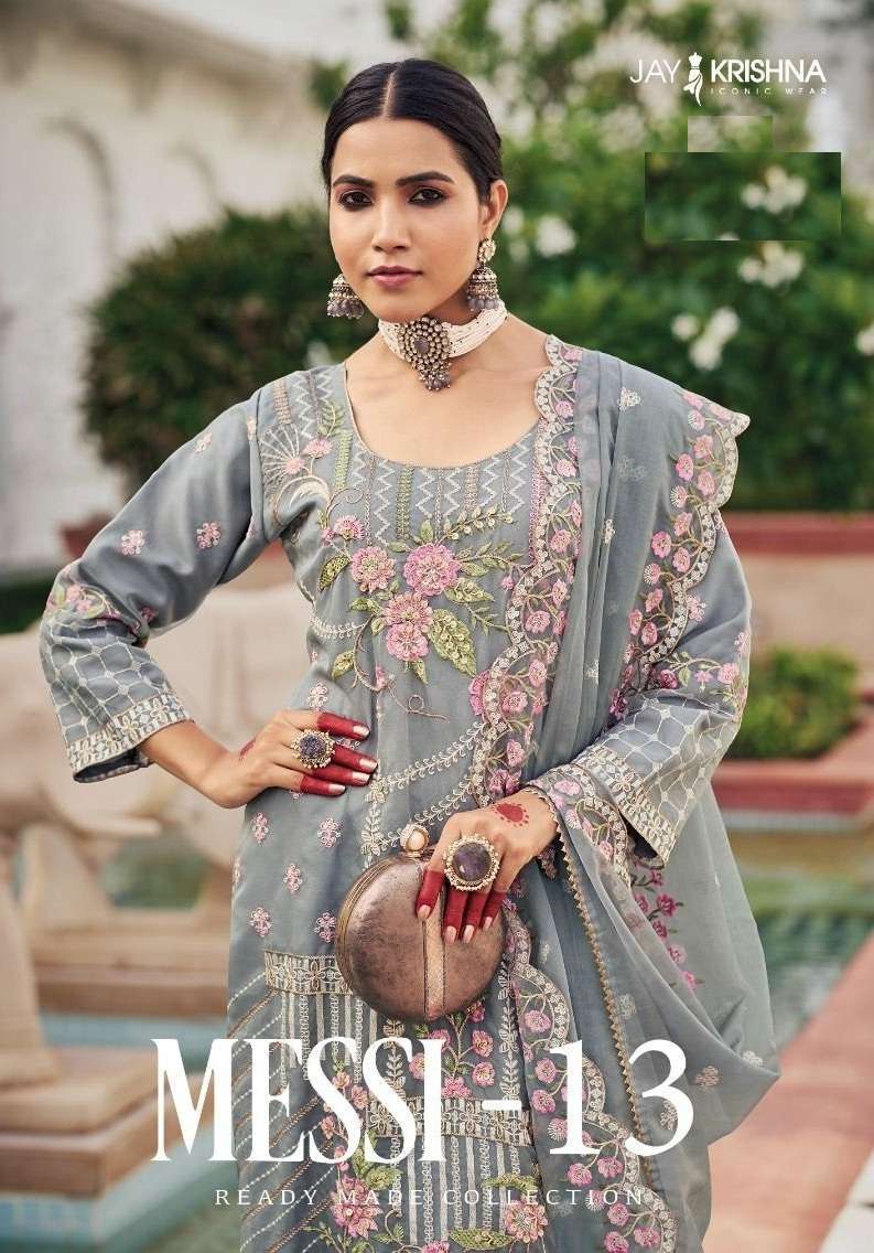 jay krishna messi vol 13 series 13001-13003 Heavy Orgenga readymade suit 
