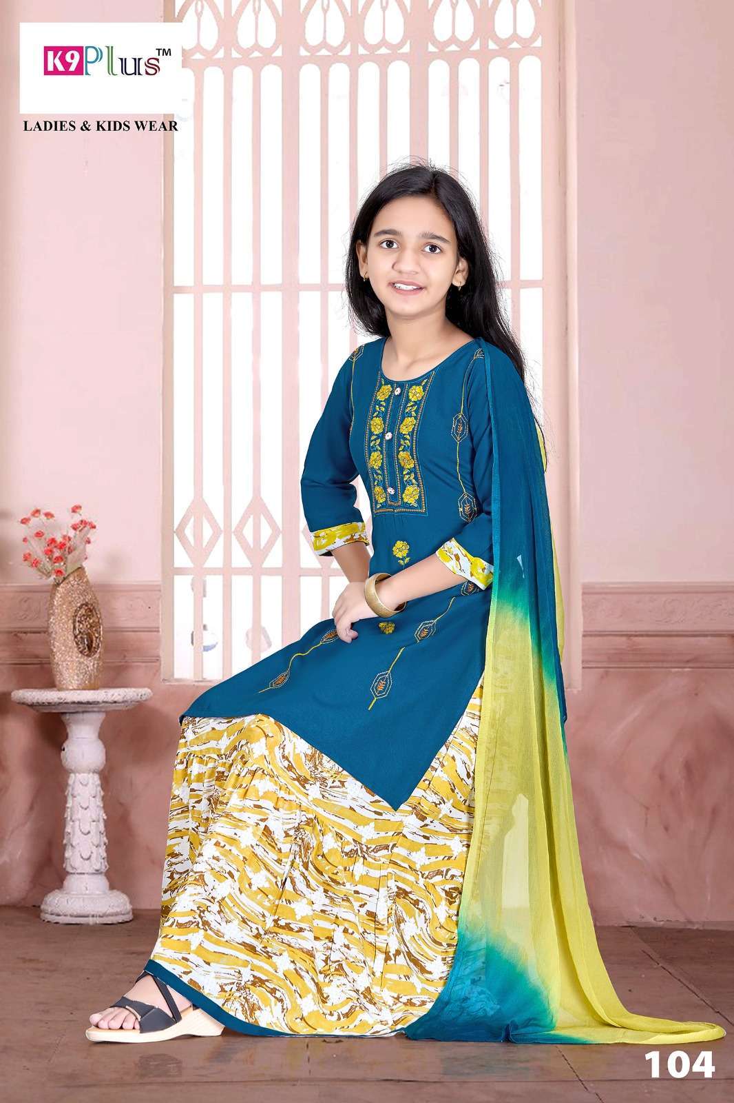 k9 plus sureelee series 101-106 reyon embroidery suit