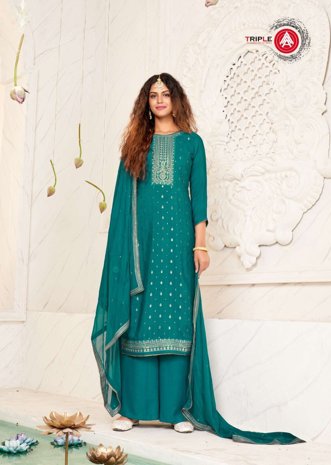 kalarang aaliya series 10701-10706 pure dola jacquard suit 