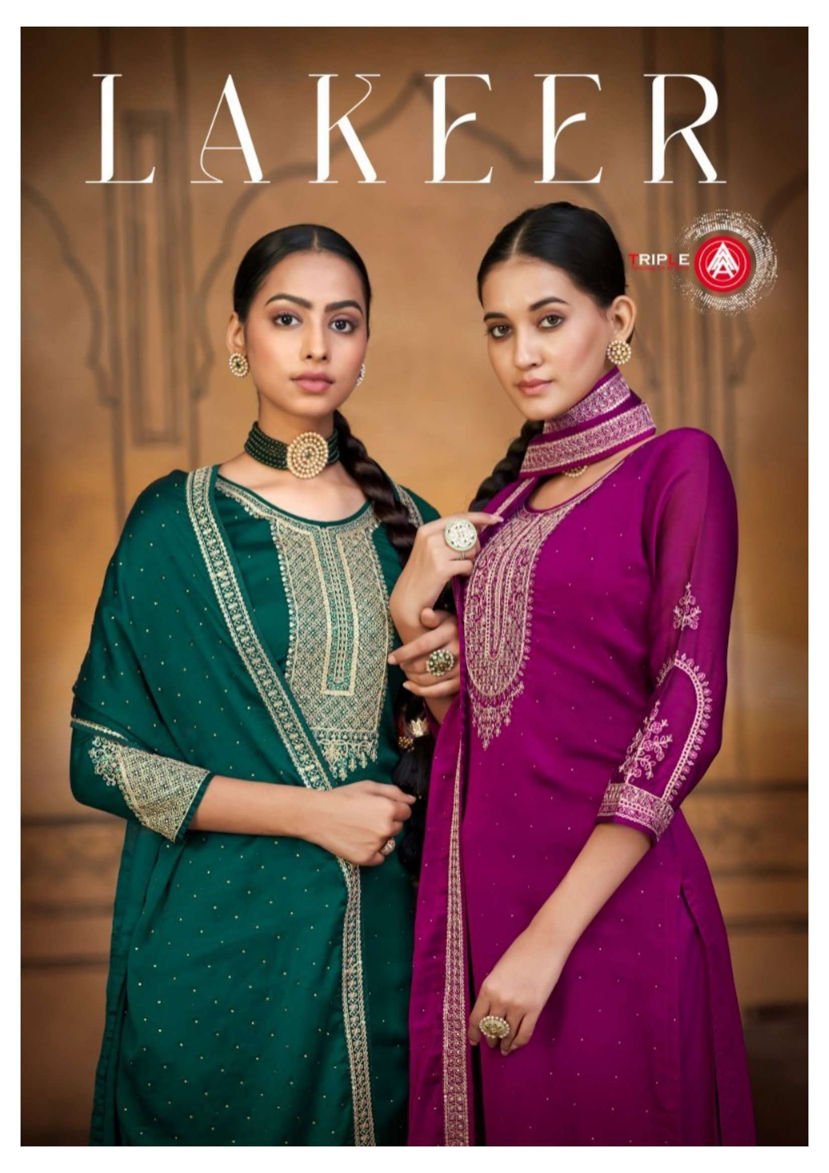kalarang fashion  lakeer series 10831-10836 Pure Rangoli Silk suit