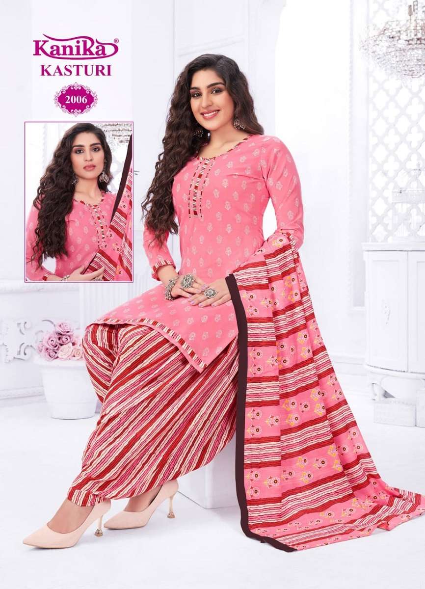 Kanika Kasturi Vol-2 series 2001-2012 Pure Indo Cotton readymade suit