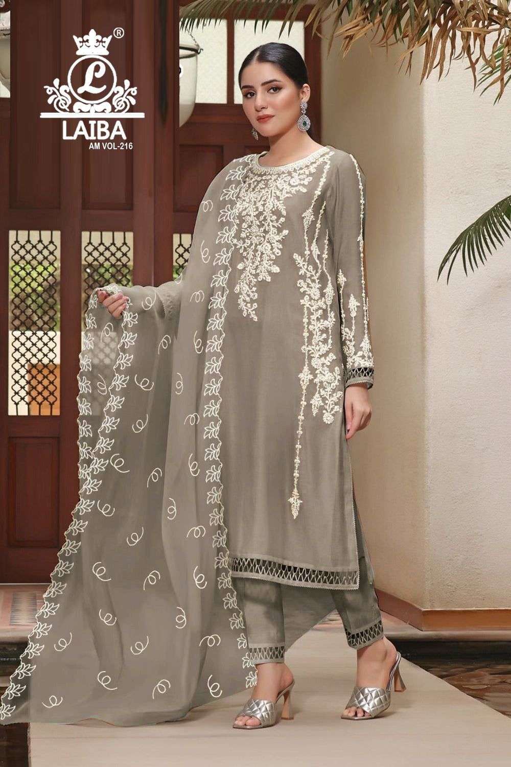 laiba am vol 216 Pure georgette readymade pakistani suit