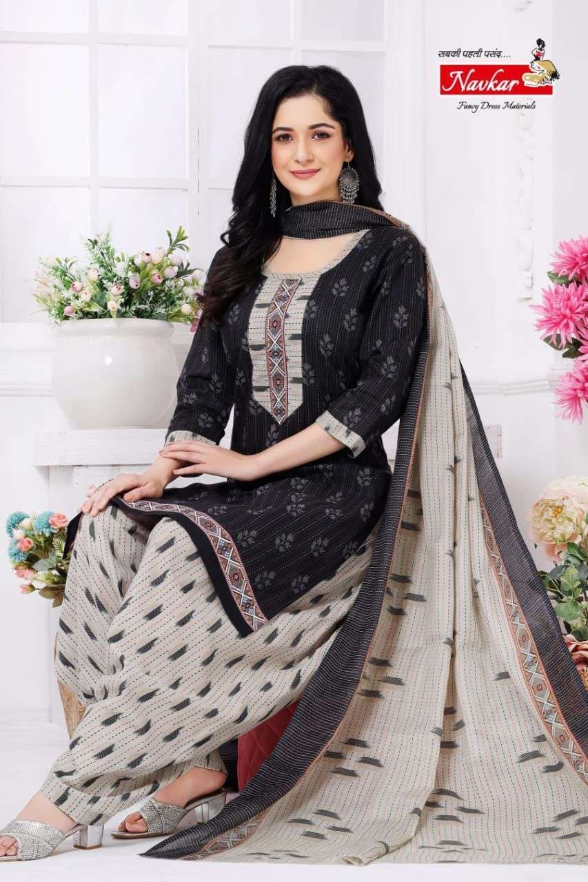 Navkar sonika vol 1 mix cotton readymade suit 
