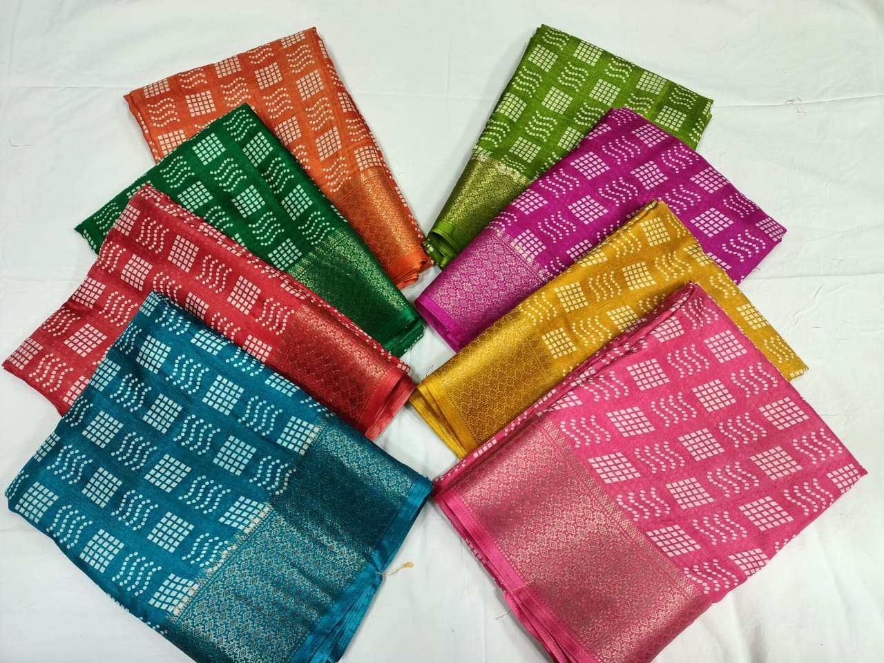 PR 1010 soft silk with weaving border poonam sarees collection