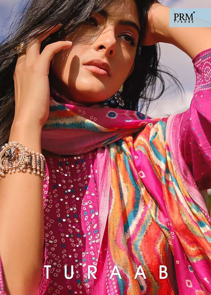prm trendz turaab series 5216-5221 Pure Musline Silk suit