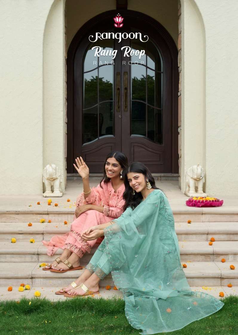 rangoon rang roop series 4561-4566 Viscose readymade suit