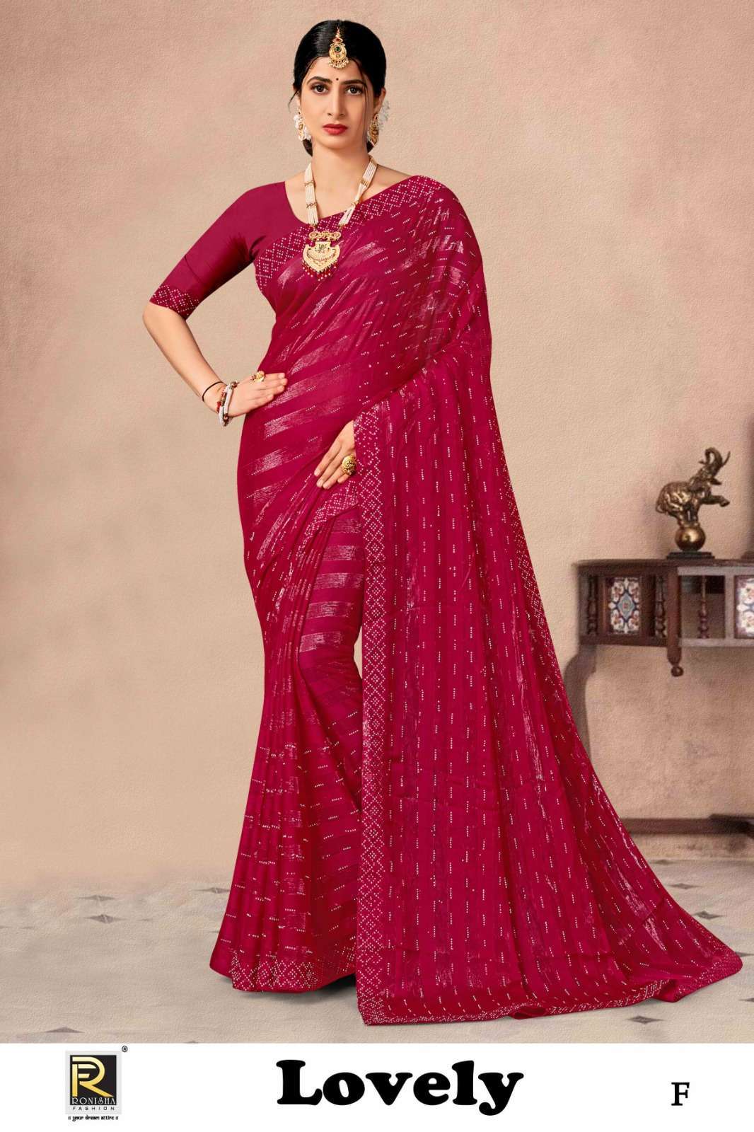 ranjna saree lovely fancy fabrics saree