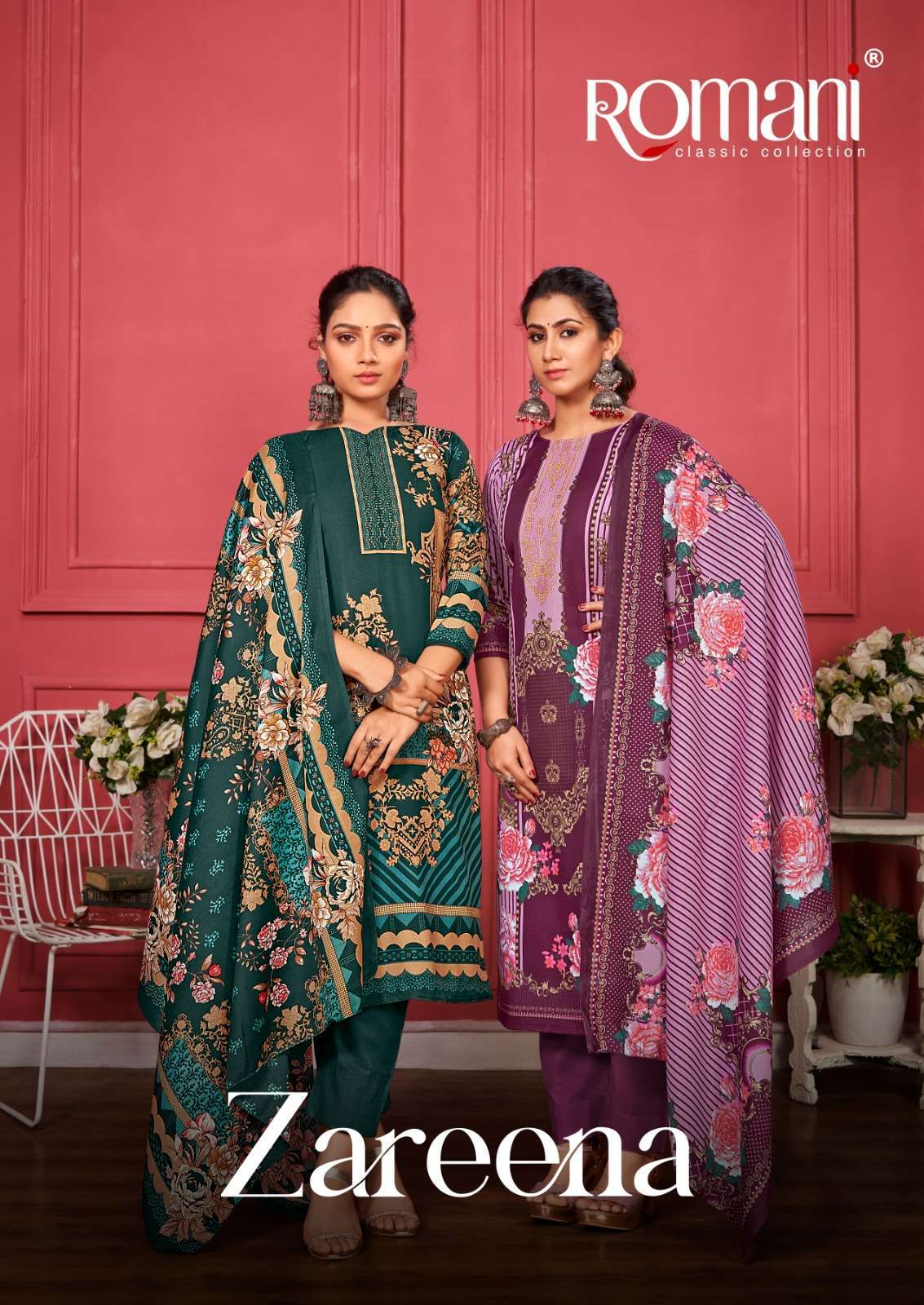romani zareena series 1080001-108010 premium Soft Cotton suit