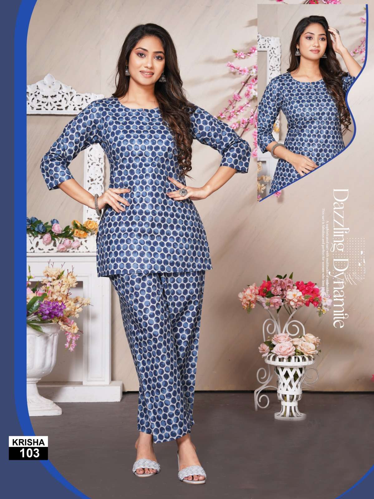 Shivay Krisha Vol-1 series 101-106 Pure Cotton Printed co ord sets