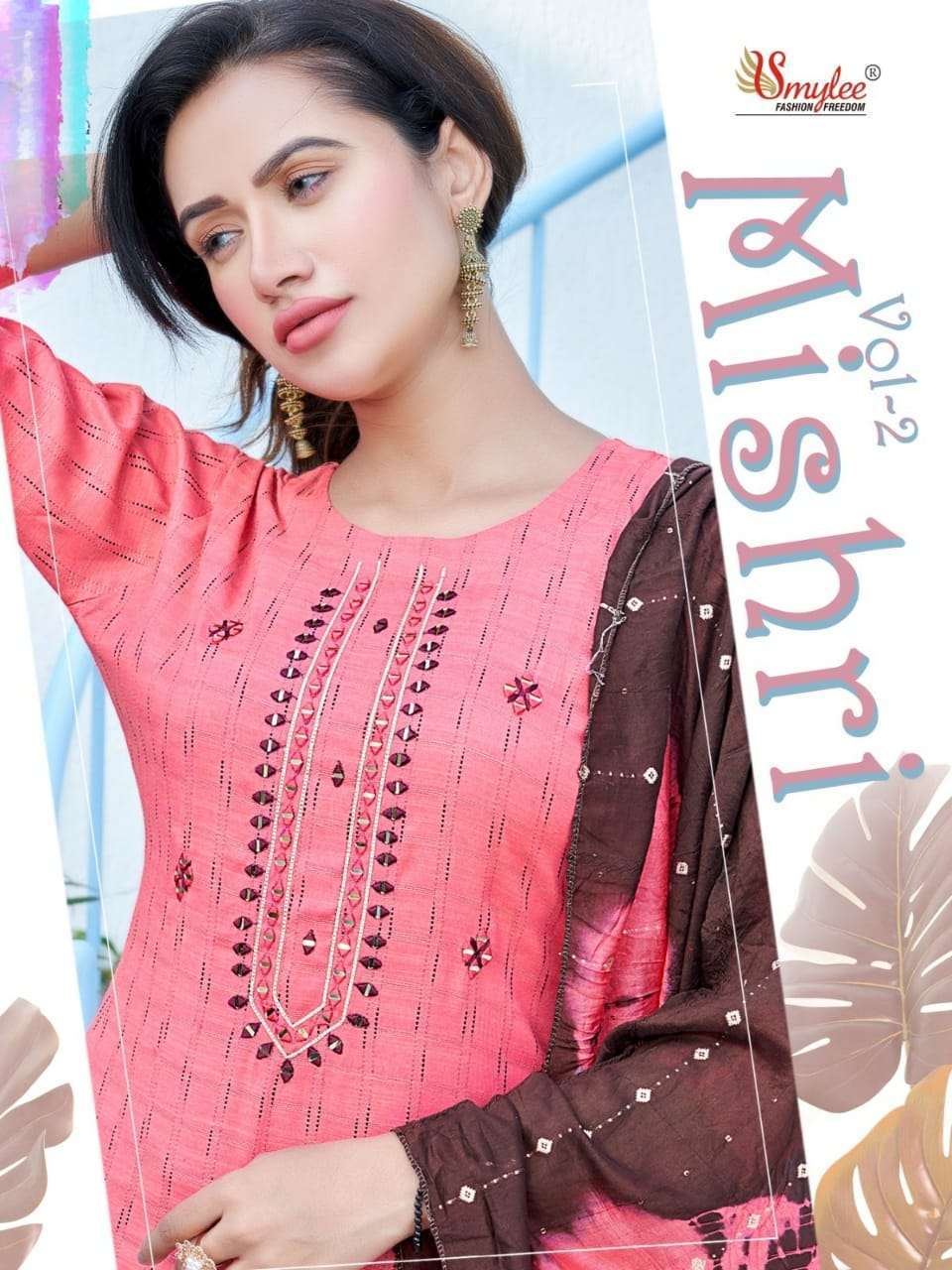 smylee mishri vol 2 bombay weaving readymade suit 