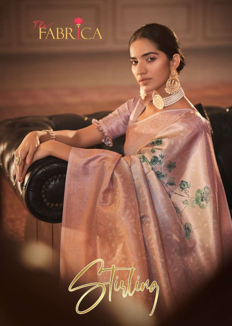 the fabrica stirling series 29001-29010 soft jacquard saree