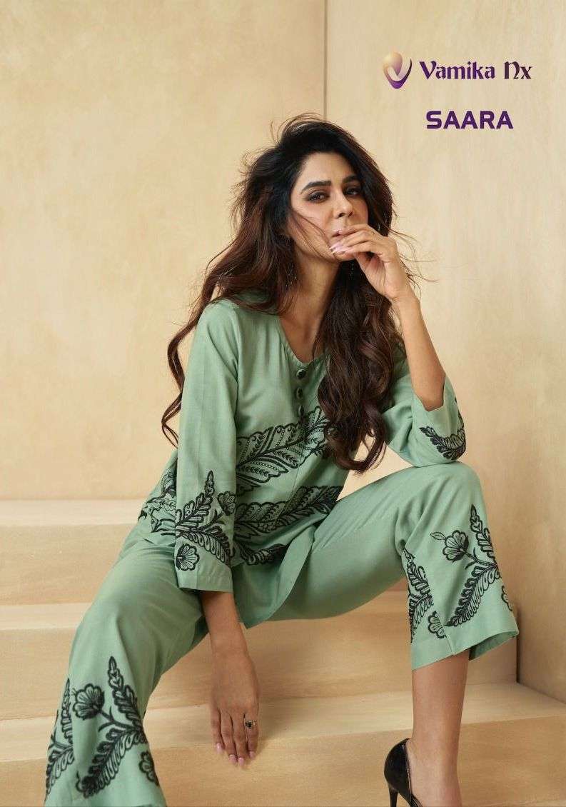 vamika nx saara series 1111-1116 Heavy REYON tunic