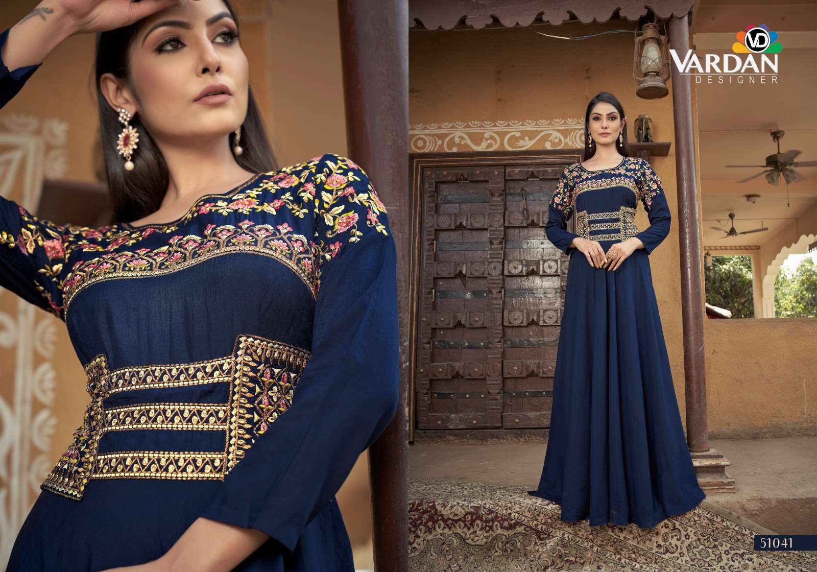 Vardan sara vol 1 designer heavy muslim gown