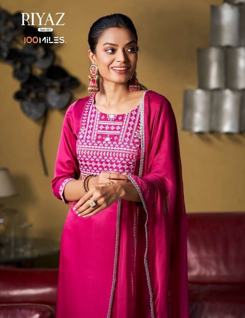 100 miles riyaz series 01-04 fancy blend suit 