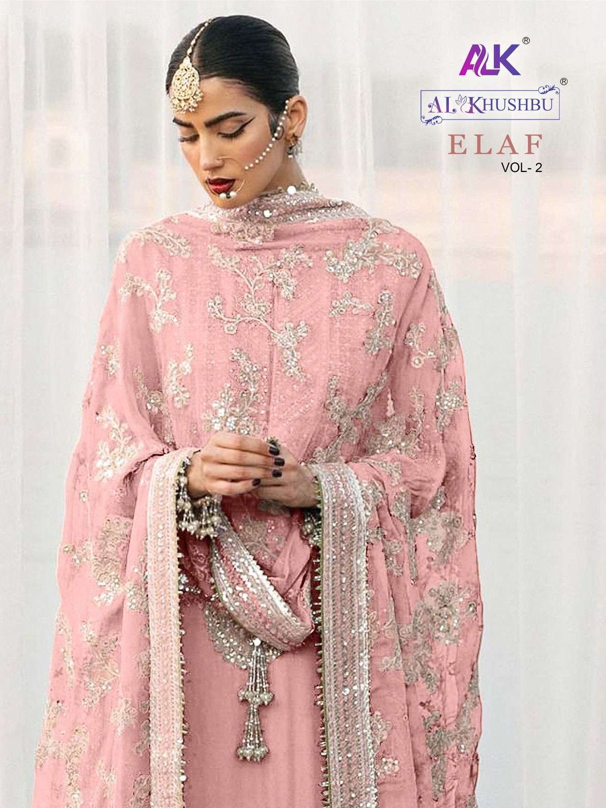 al khushbu elaf vol 2 designer georgette suit 