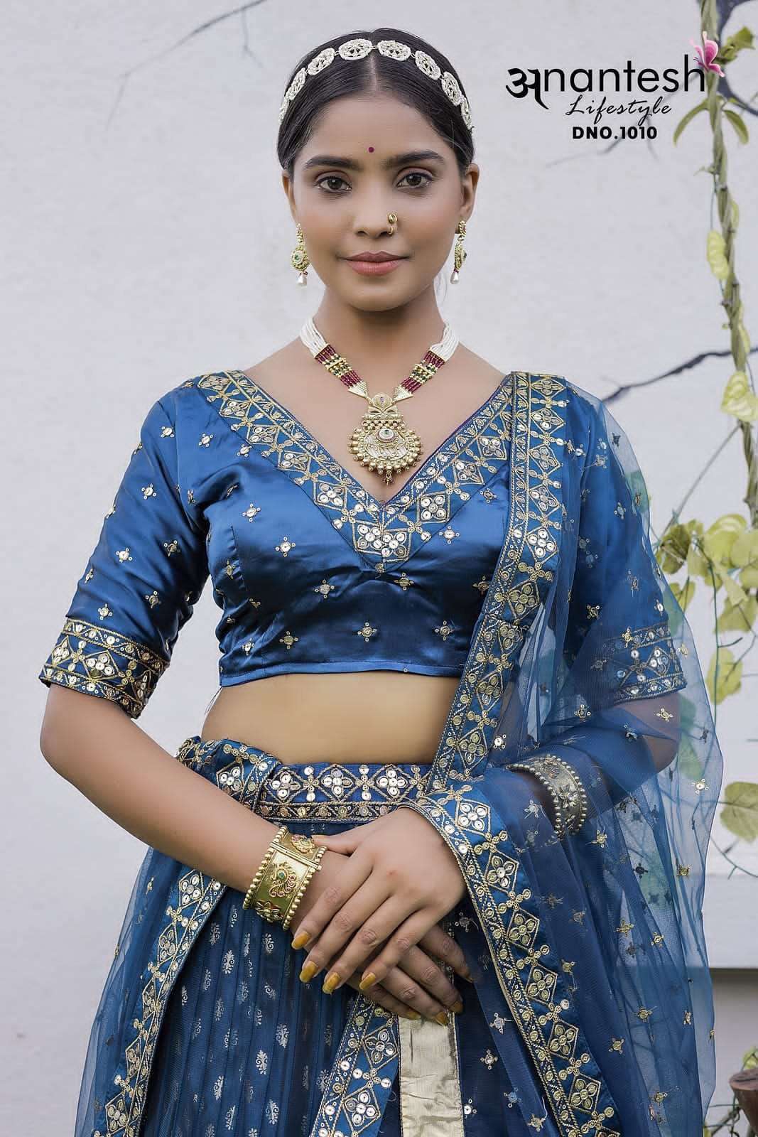 anantesh lifestyle 1010 premium net lehenga 