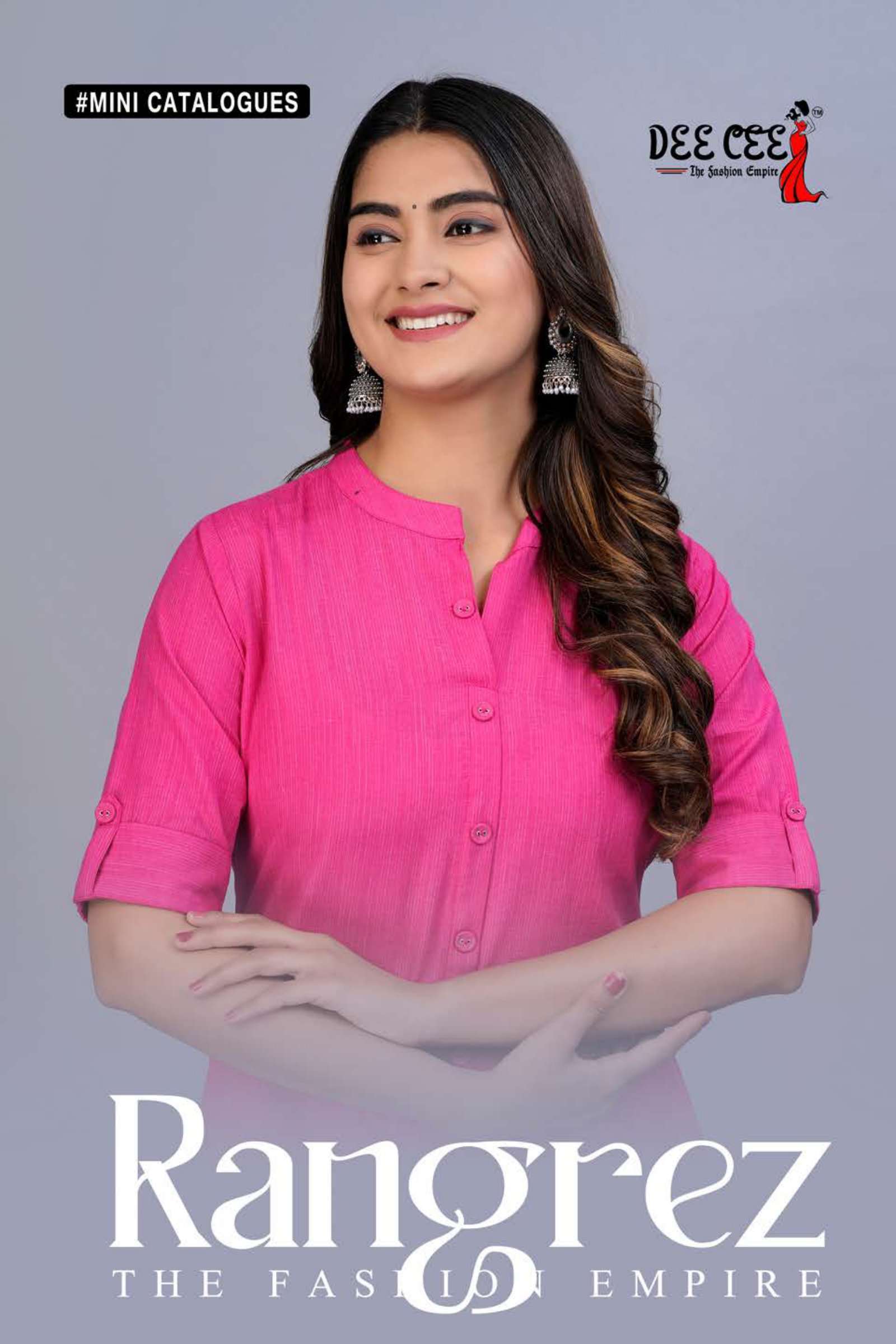 dee cee rangrez series 1001-1006 cotton yarn kurti