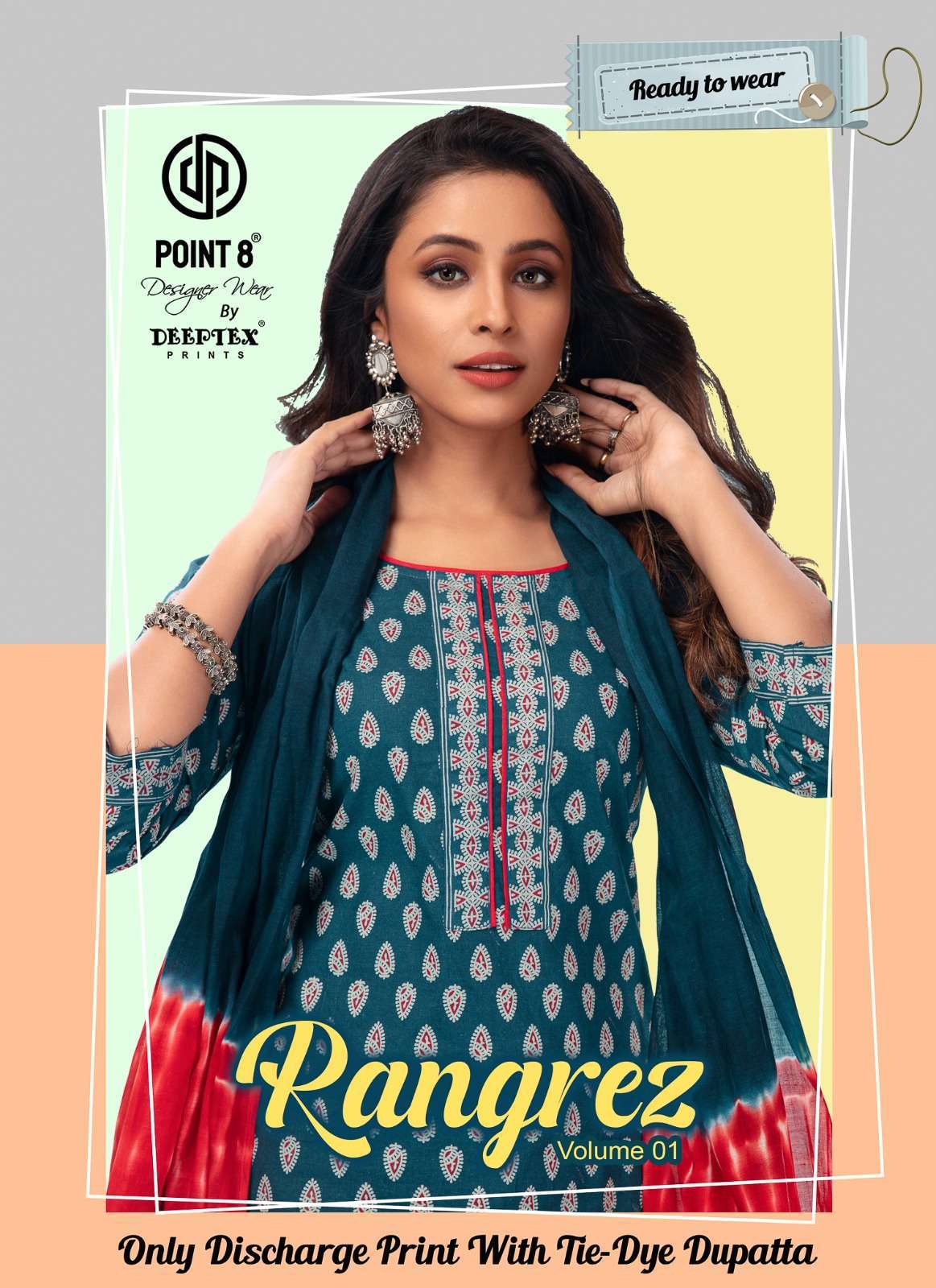 deeptex point 8 rangrez series 1001-1010 Heavy Cotton suit