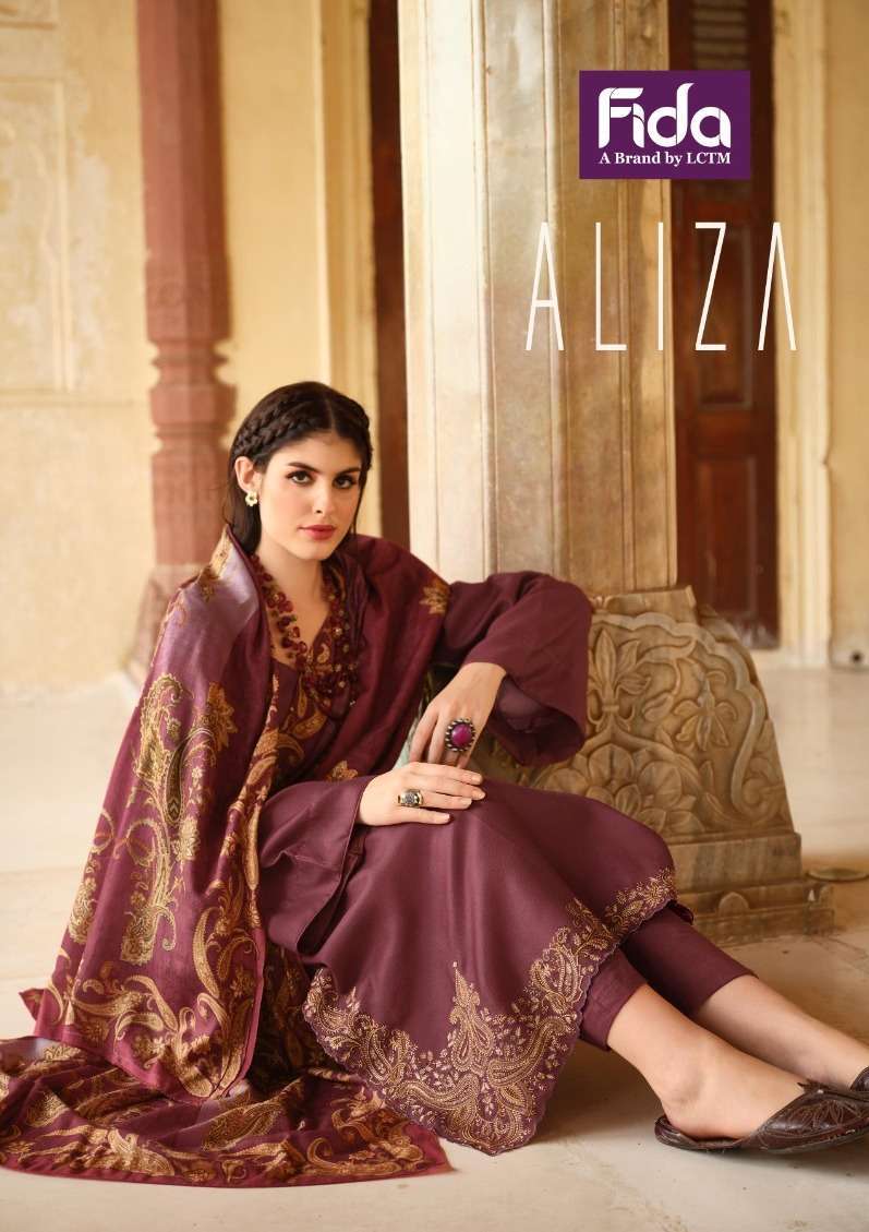 fida aliza series 1001-1006 platinum wool suit 