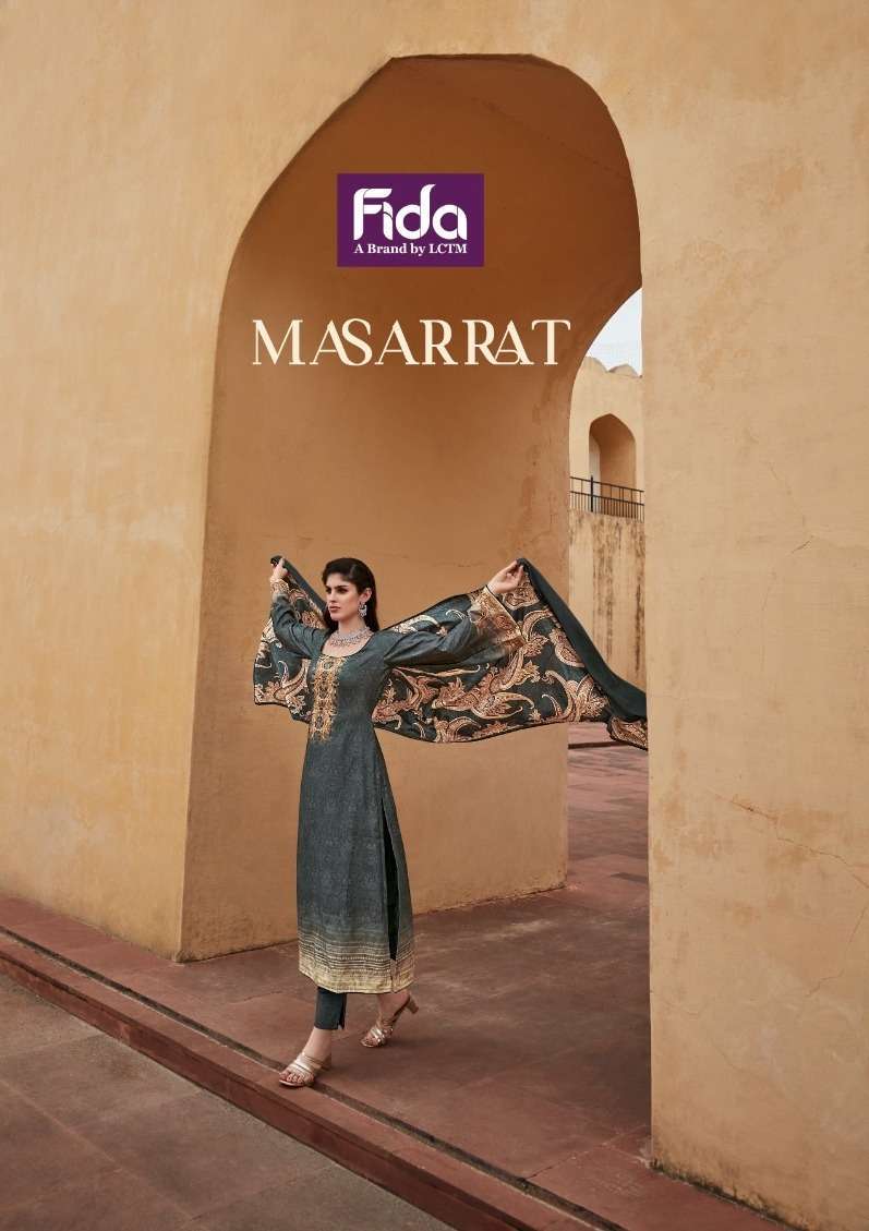 fida masaraat series 1001-1006 soft muslin suit 