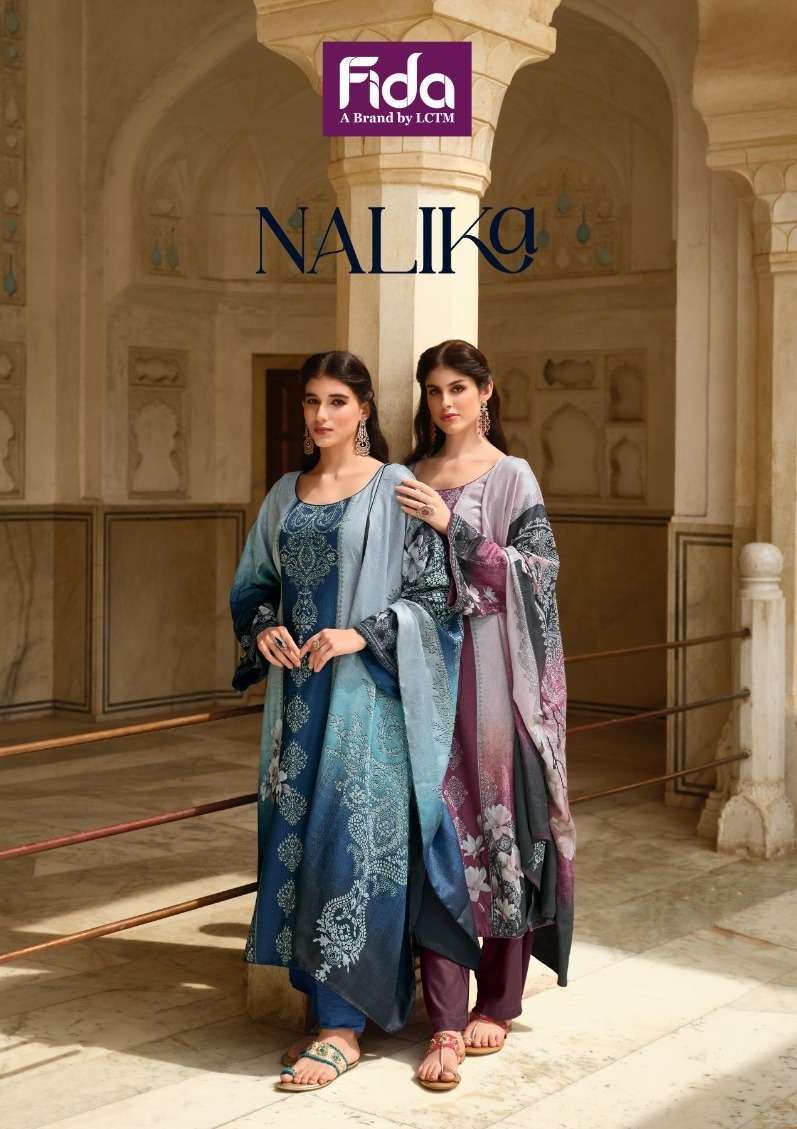 fida nalika series 1001-1006 kashmir wool suit