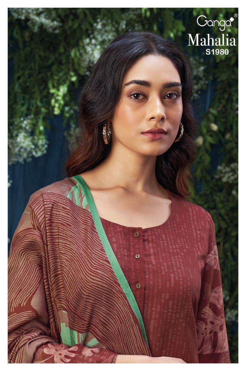 ganga mahalia 1980 premium pure pashmina suit