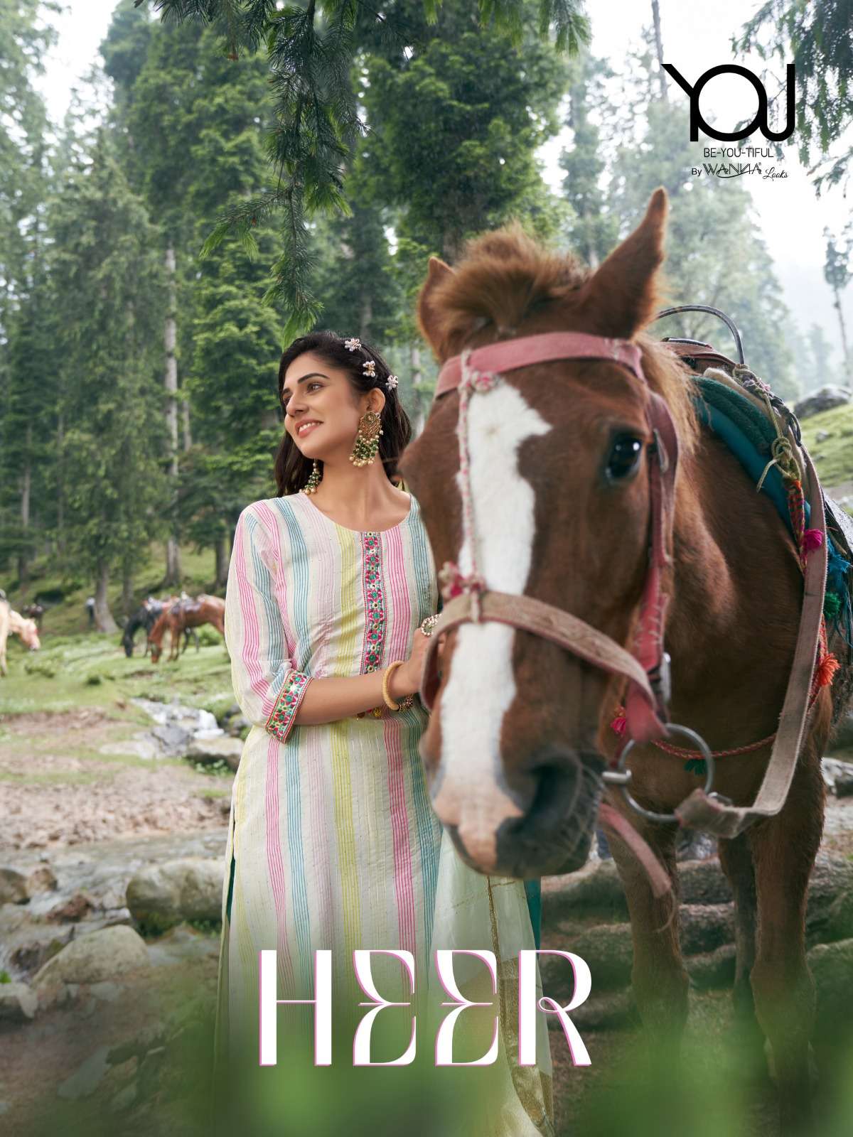 heer designer pure muslin suit 
