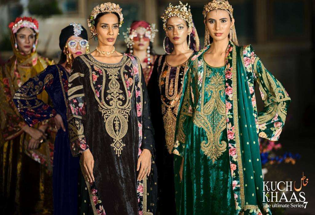 ibiza kuch khaas vol 7 series 1071-1078 Pure viscose velvet suit