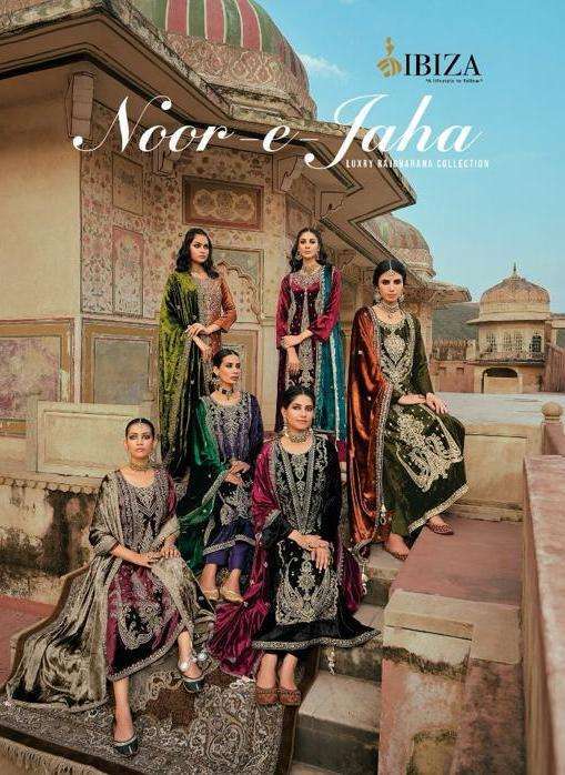 ibiza lifestyle noor e jaha pure  Rommanian viscose velvet suit