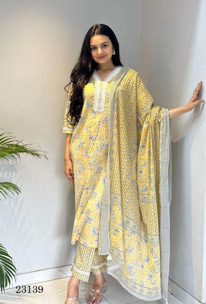 indira apparel 23139 Cambric Cotton suit