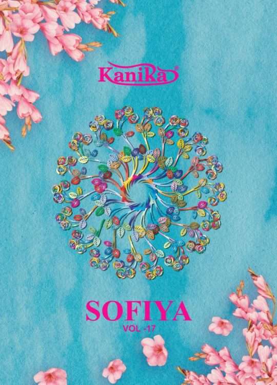 Kanika Sofiya Vol-17 series 17001-1701 Pure Indo Cotton readymade suit