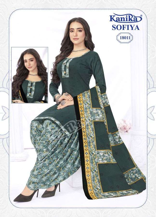 Kanika Sofiya Vol-18 series 18001-18012  Pure Indo Cotton suit