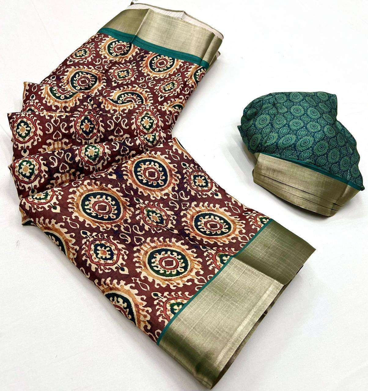 kashvi creation garishm silk saree