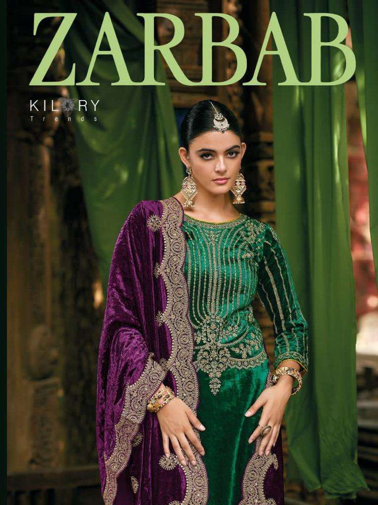 kilory trends zarbab series 511-514 pure velvet suit