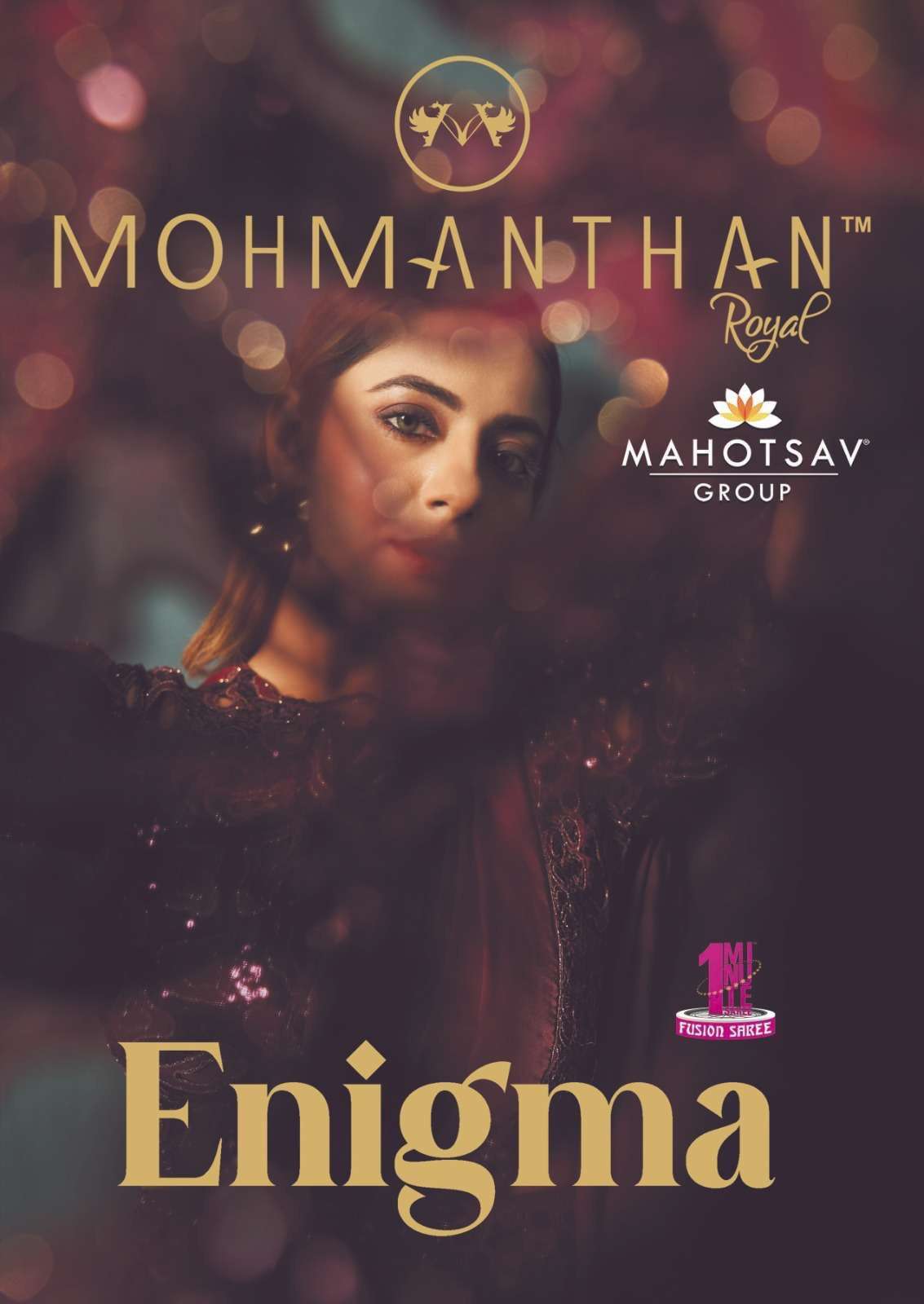 mahotsav moh manthan 23300 enigma organza silk saree